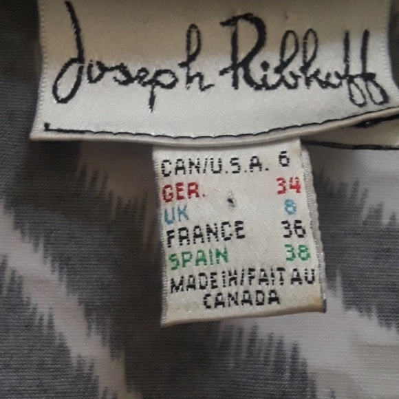 Joseph Ribkoff shiny zebra shirt - Picture 4 of 5